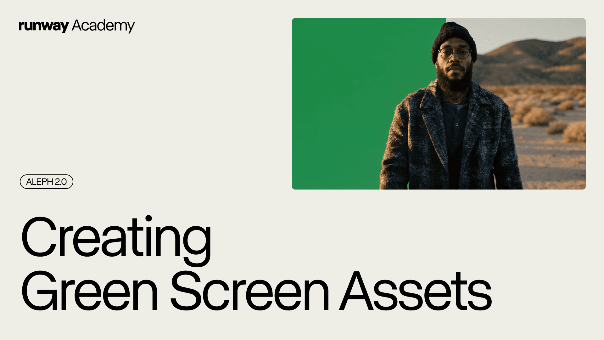 Create Green Screen Assets