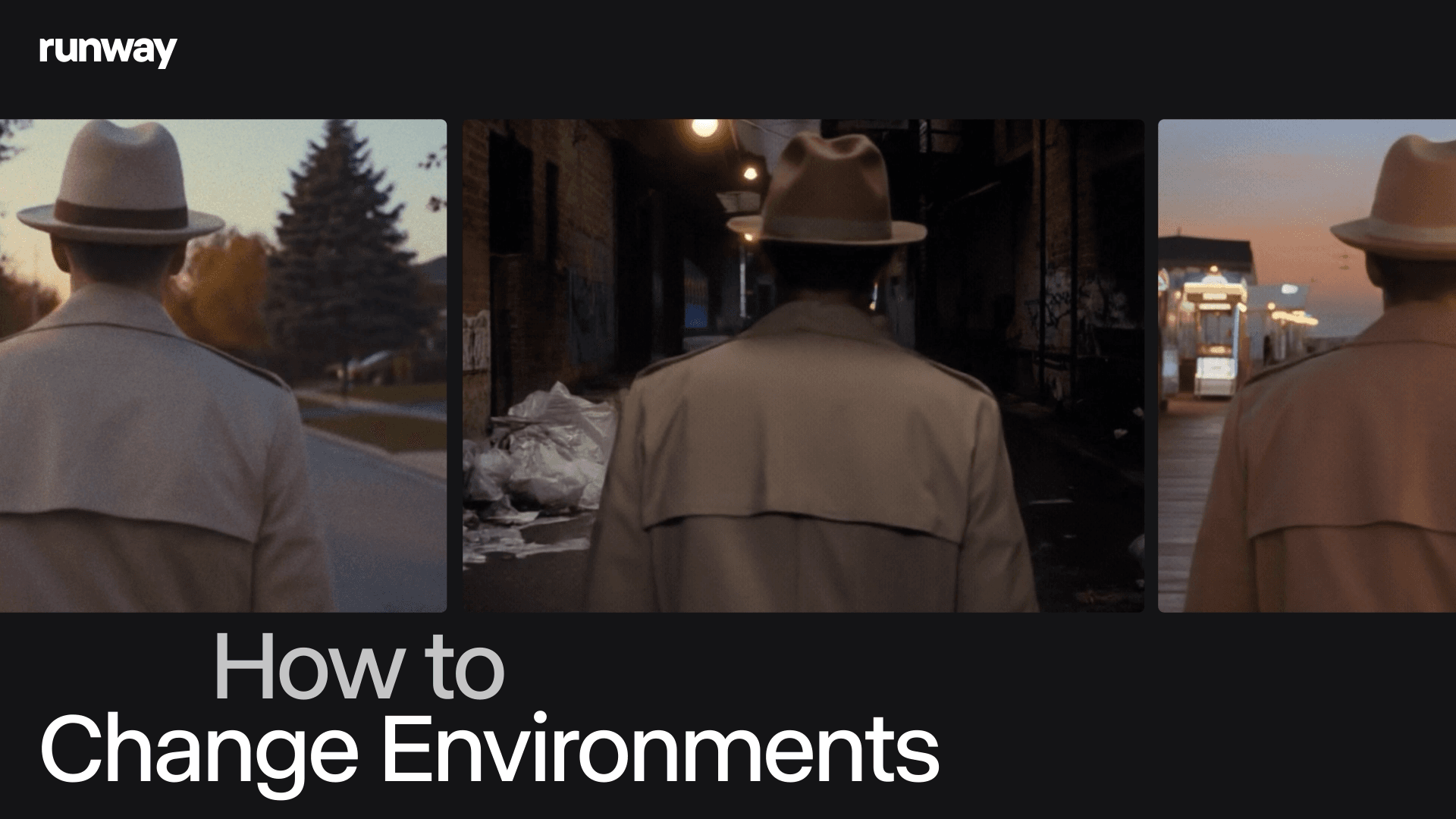 Change Environments with Aleph